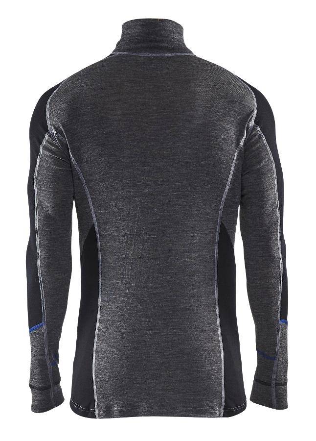 Haut de sous-vêtement col zippé - BLAKLADER - Warm T.XL 489917329699-XL - Image 2
