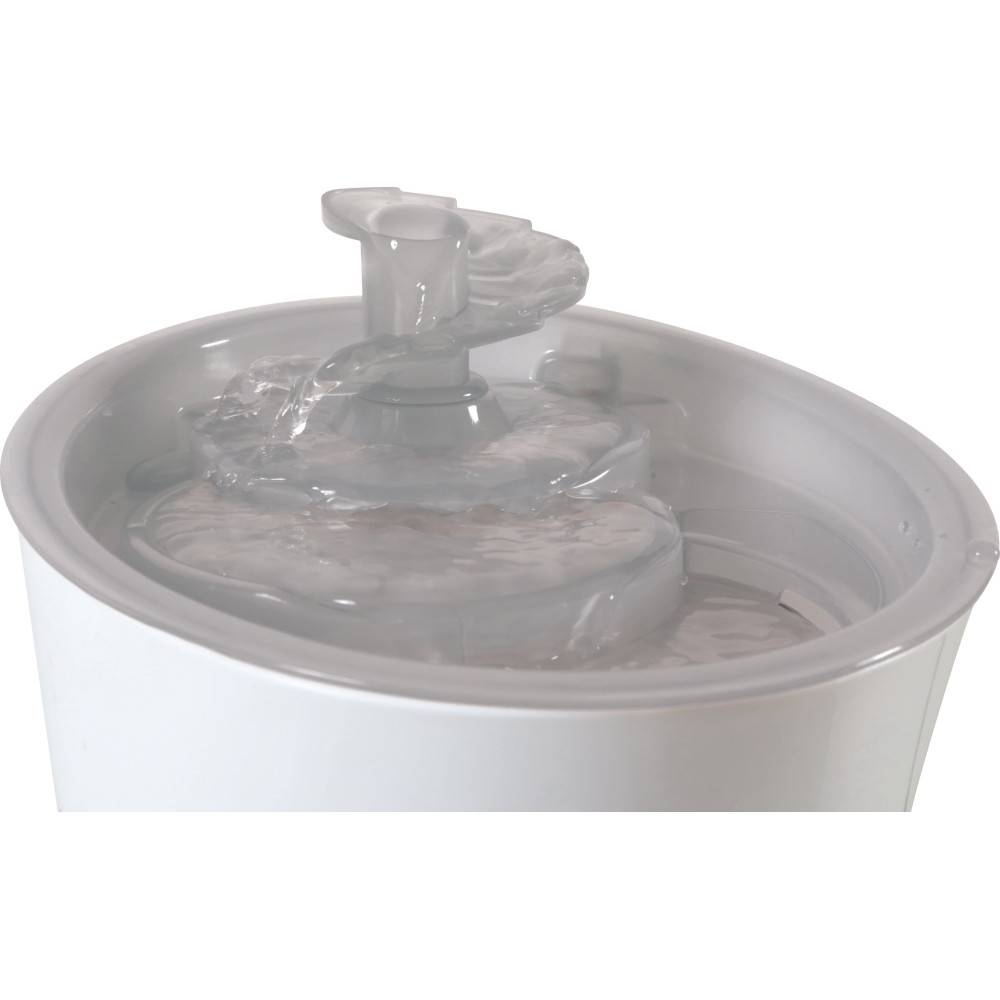 Zolux - Fontaine à eau Calypso 3 litres grise pour chat et chien - Image 6
