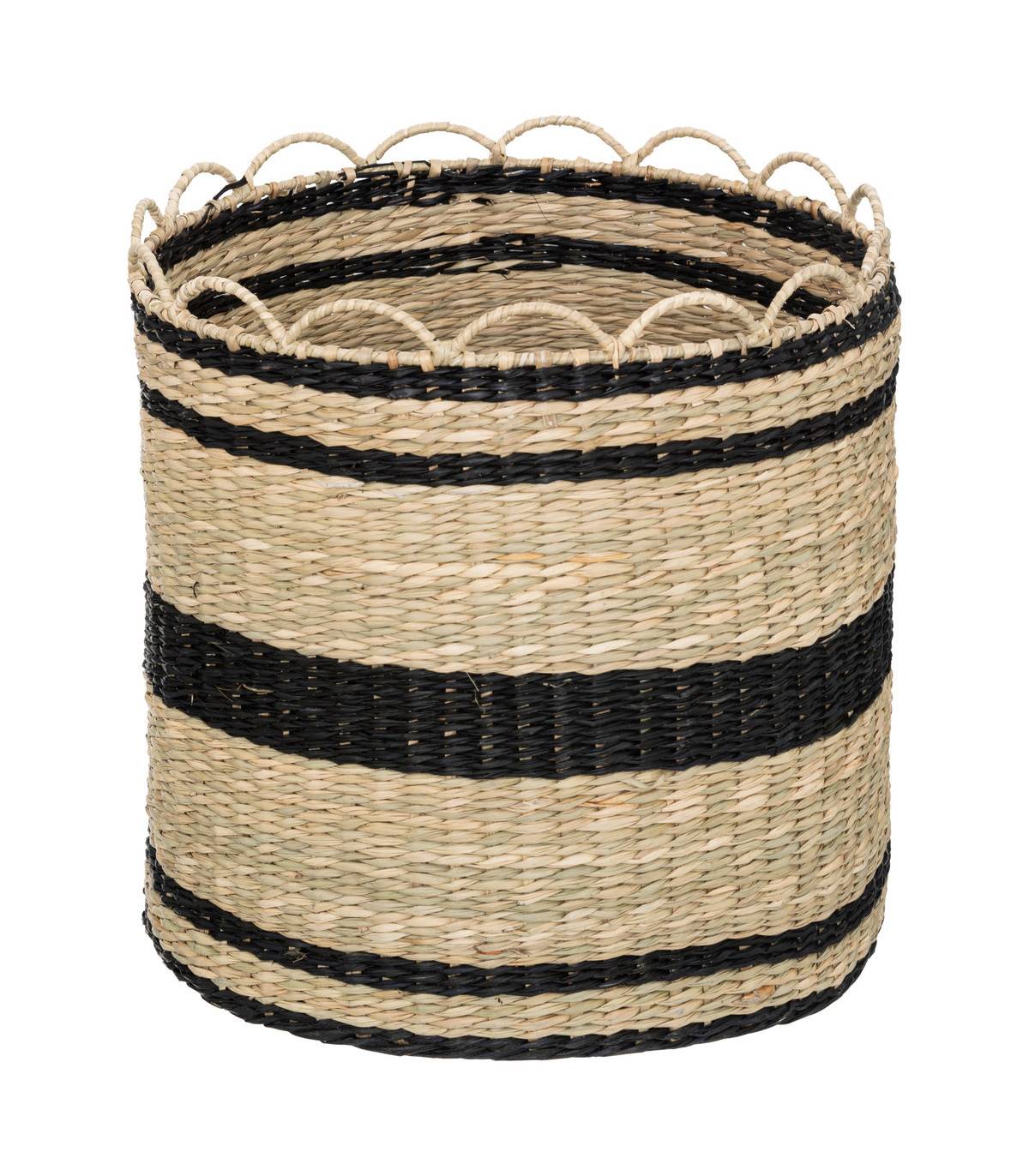 Lot de 2 Paniers de rangement Bicolore D 35 et D 29 cm - Imagen 5