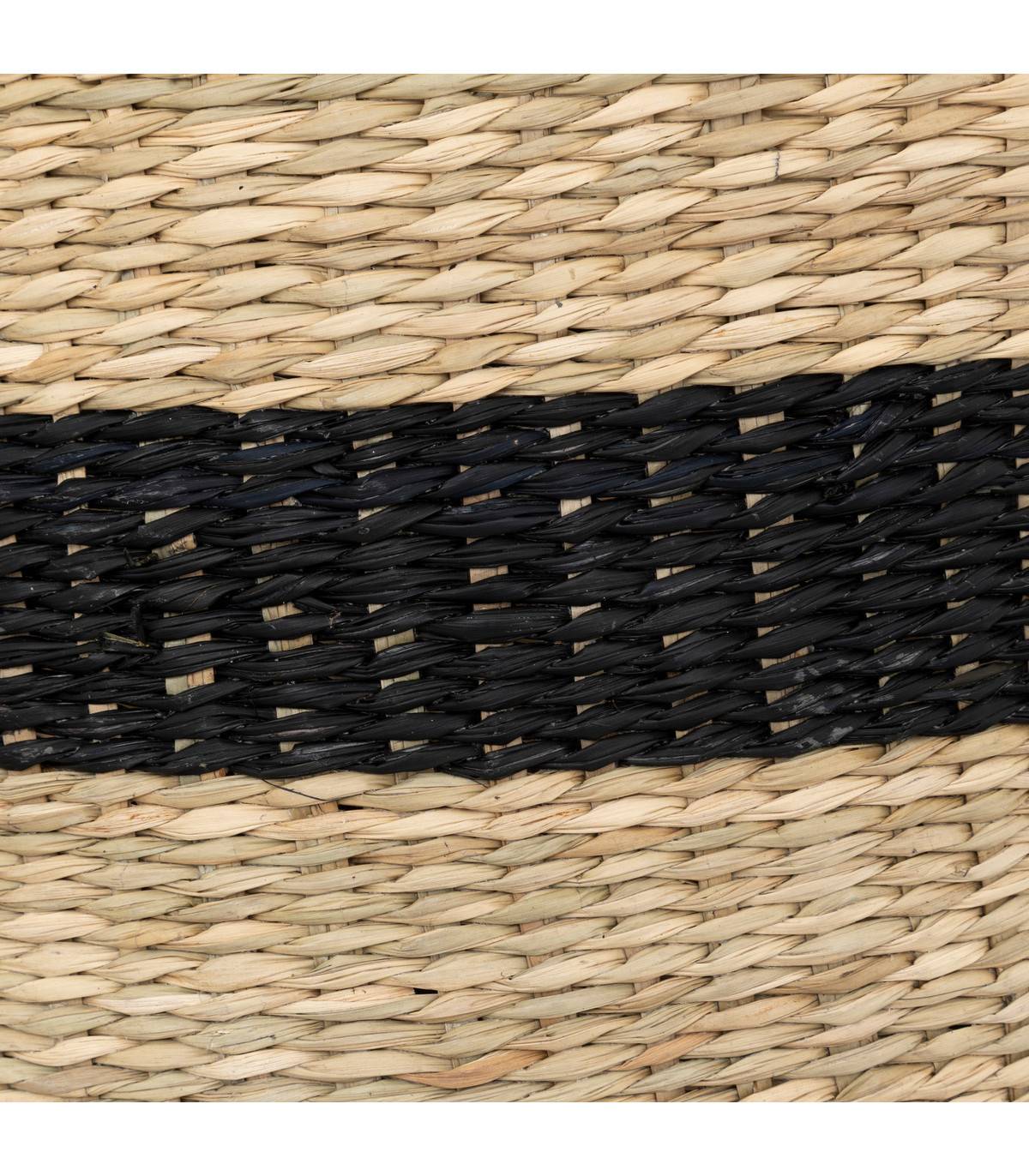 Lot de 2 Paniers de rangement Bicolore D 35 et D 29 cm - Imagen 4