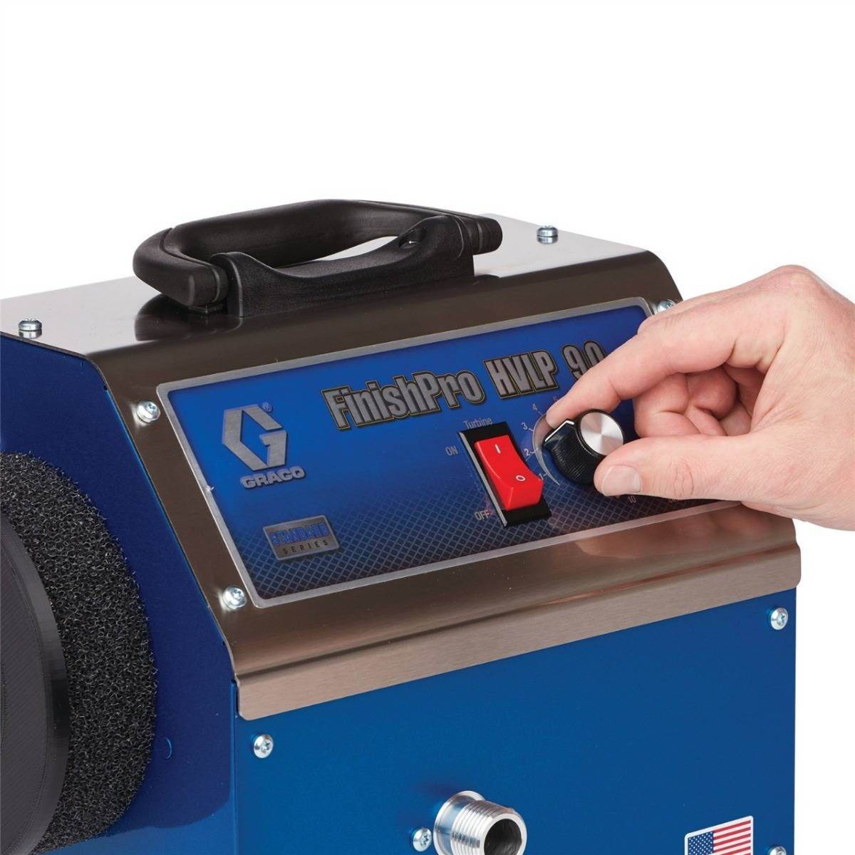 Pulvérisateur FinishPro HVLP 9.0 standard ProContractor - GRACO - 230V - 17P529 - Imagen 3