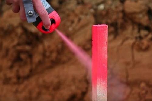 Traceur de chantier Fluo TP 500ml cerise - SOPPEC - 141525O - Image 3