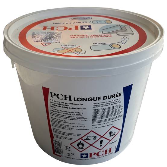 Pch - PCH Stick 300 g. Hypochloryte de Calcium longue durée - 5,1 Kg - Imagen 2