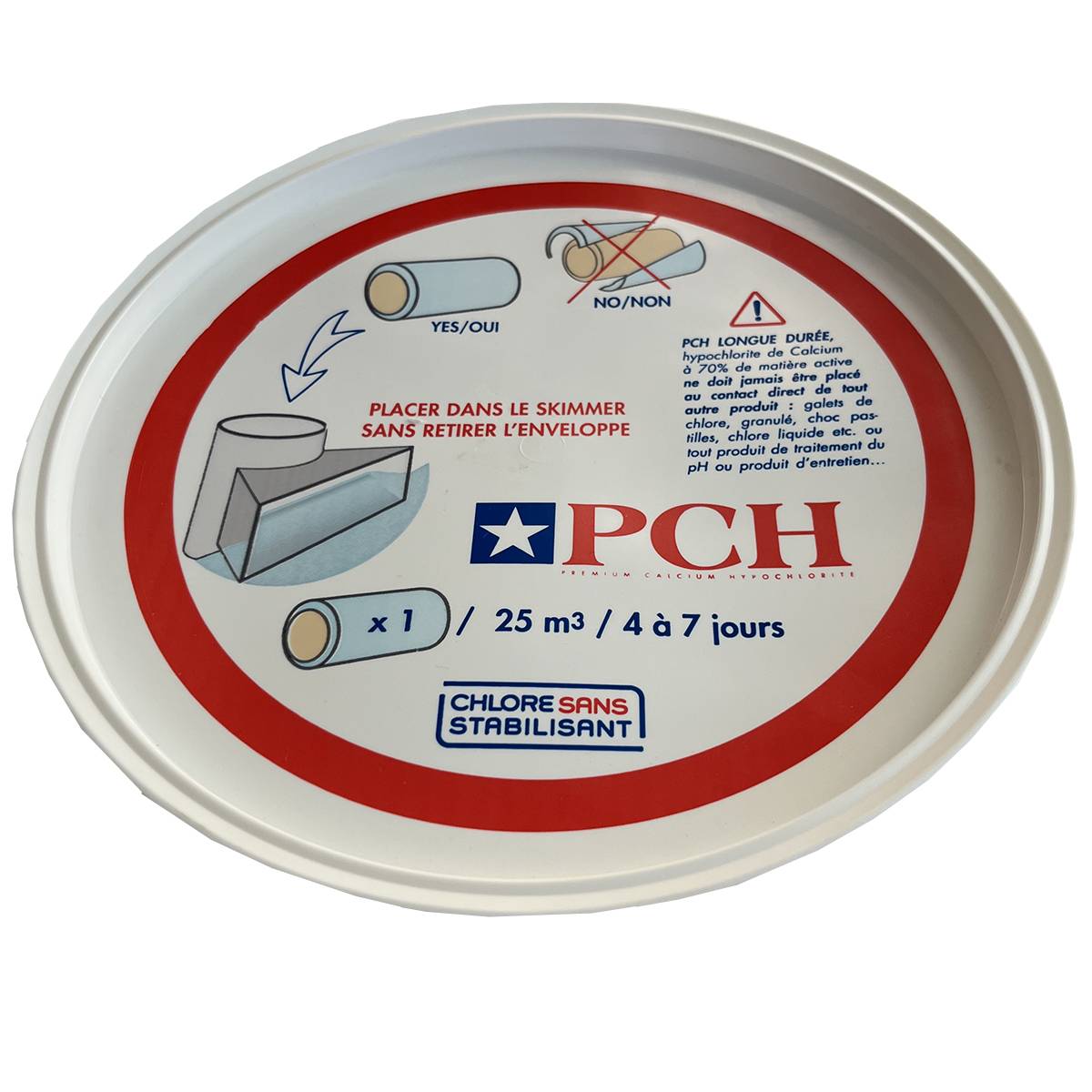 Pch - PCH Stick 300 g. Hypochloryte de Calcium longue durée - 5,1 Kg - Imagen 4