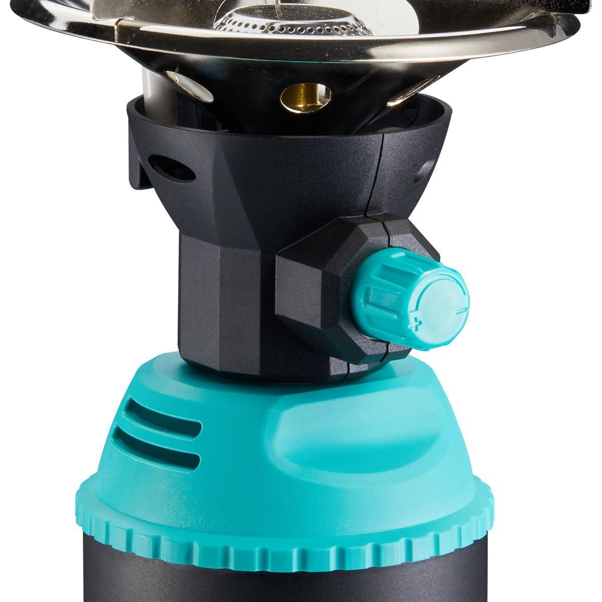 Rechaud gaz 1200W piezo Coque ABS + 8 Cartouches gaz 190 gr INTEC - Imagen 8