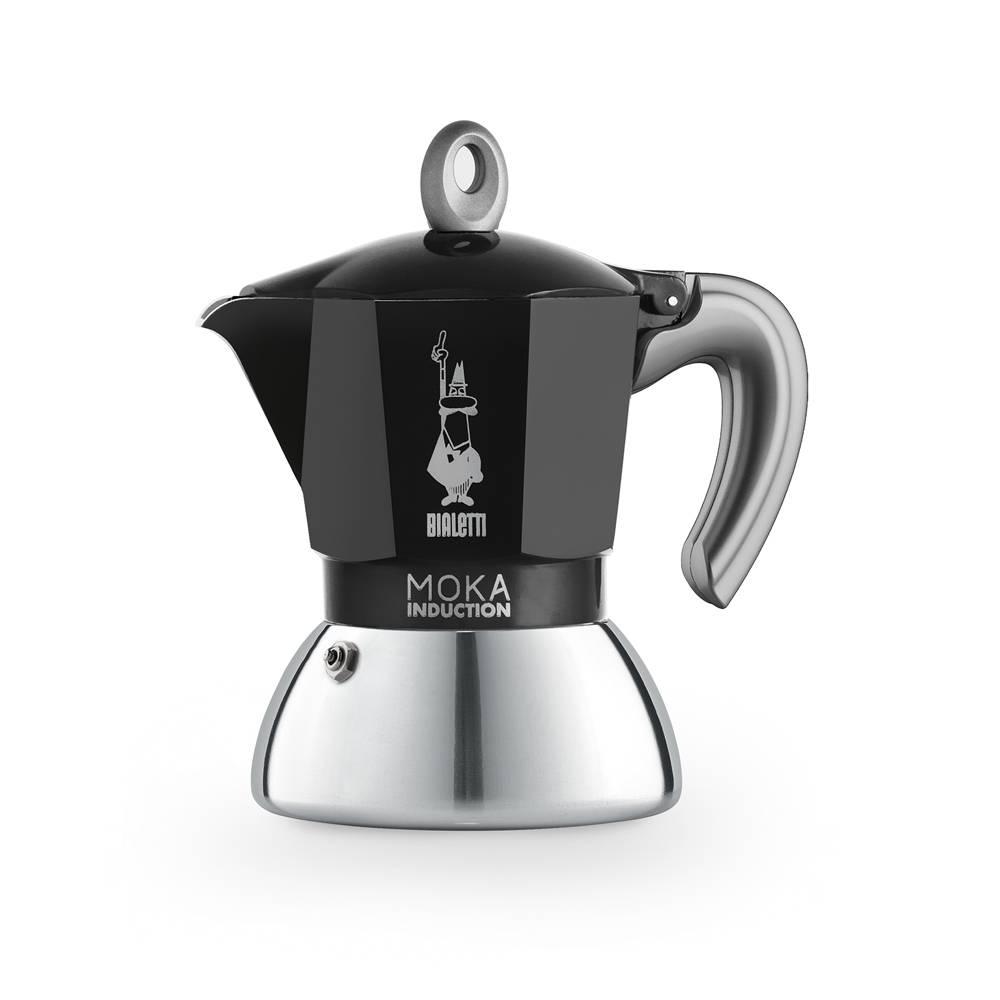 Cafetière italienne Moka induction 2 tasses noir - Image 1