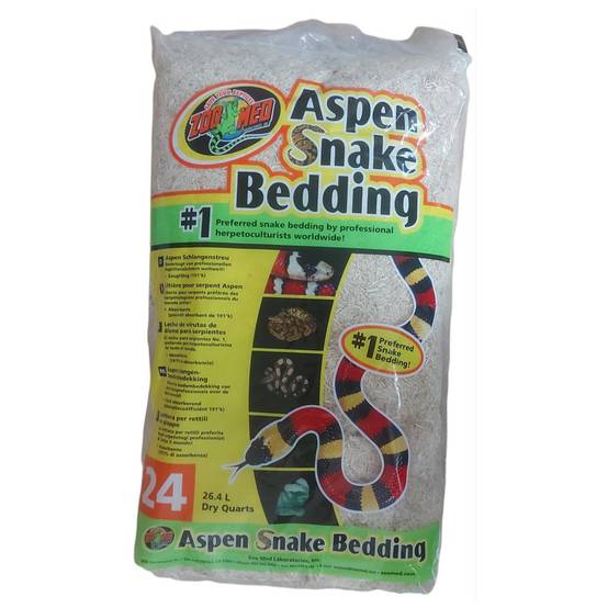 Zoomed - Litière pour serpents Aspen de Zoo Med de 26.4 litres - Imagen 1