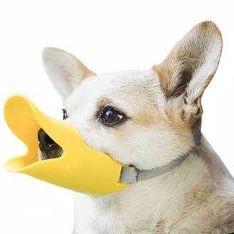 Muselière de chien jaune - IntiMeg