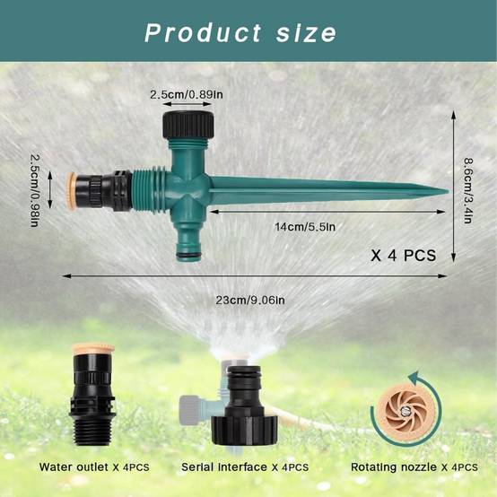 Hélicoptère Arroseur pour Enfants, Arroseur Rotatif pour la Jardin, Pulvérise de l'Eau à 4,5m de haut pour les Jeux d'Été en Plein Air Hélicoptère Arroseur pour Enfants, Arroseur Rotatif pour la Jardin, Pulvérise de l'Eau à 4,5m de haut pour les Jeux d'Été en Plein Air