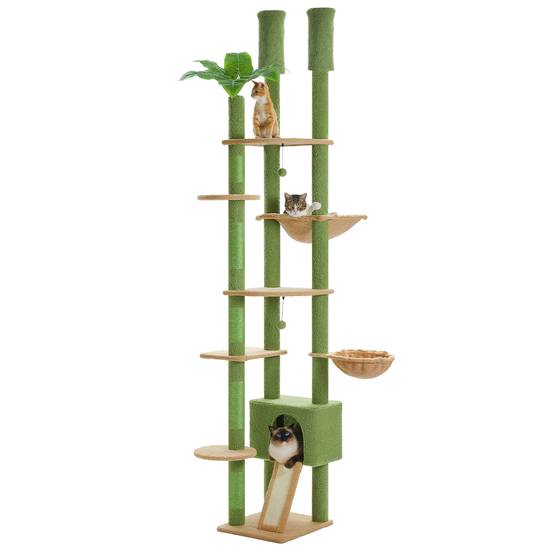 Arbre à Chat du Sol au Plafond Cactus Vert PAWZ Road - Image 1