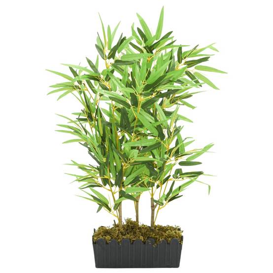 Vidaxl - Bambou artificiel 500 feuilles 80 cm vert - Image 2