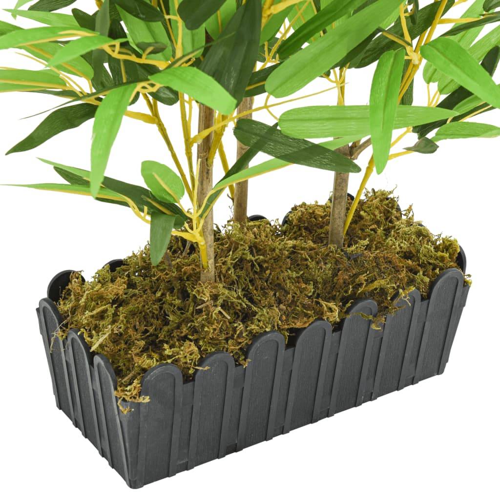 Vidaxl - Bambou artificiel 500 feuilles 80 cm vert - Image 4