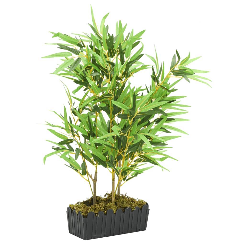 Vidaxl - Bambou artificiel 500 feuilles 80 cm vert - Image 1
