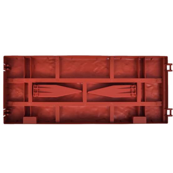 Clôture de jardin - Barrière de jardin - Palissade avec design de briques 11 pcs - MEUBLE PRO - Image 7