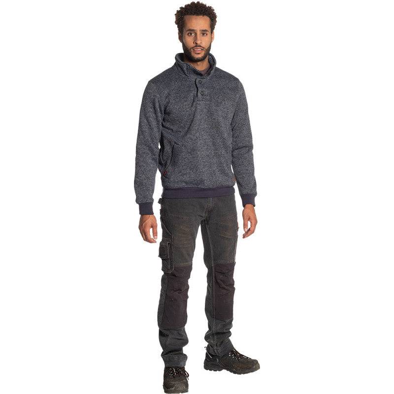 Herock - Sweat polaire HEROCK Verus gris chiné - taille M - HEROCK - Imagen 3