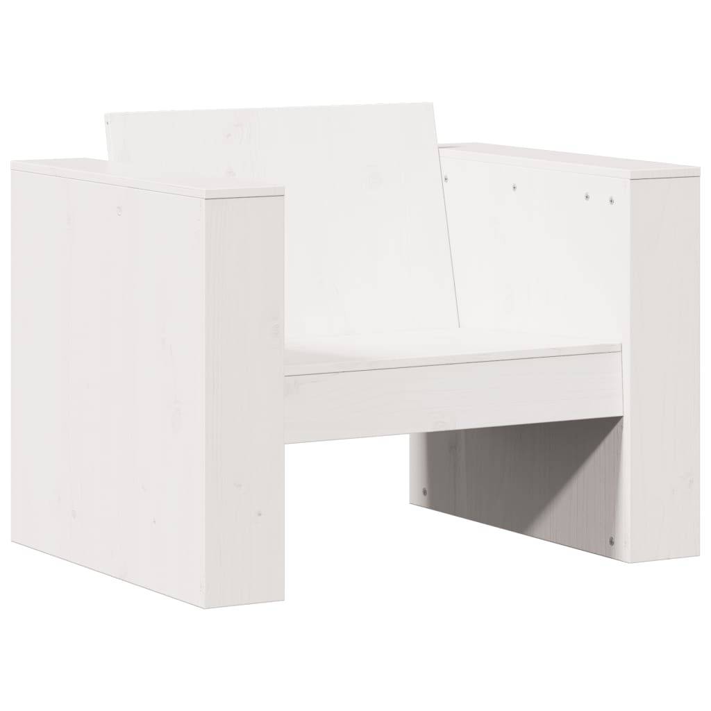 Prolenta Premium - Banc de jardin Blanc 60 X 79 cm - Prolenta Premium - Image 2