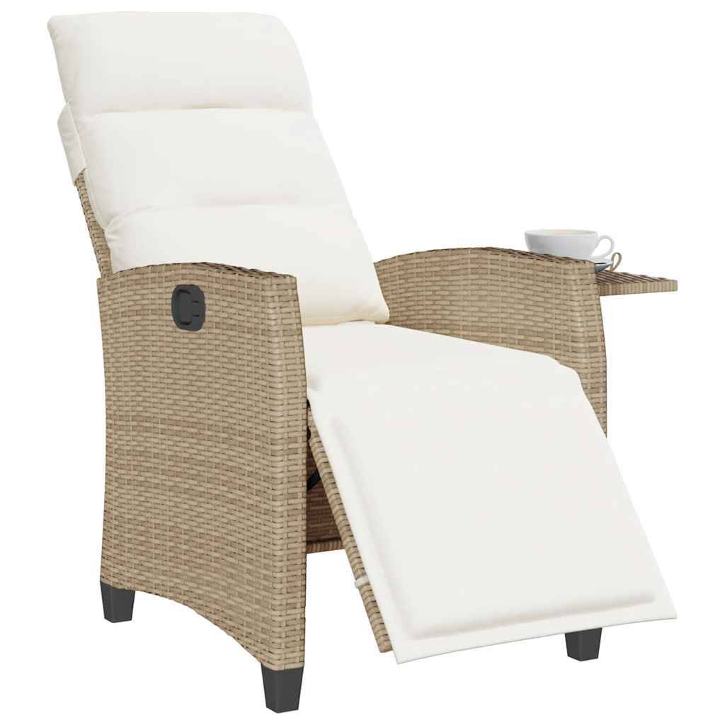 Prolenta Premium - Chaises de jardin rotin beige 65 x 58 x 94 cm - Prolenta premium p398.2 - Image 4