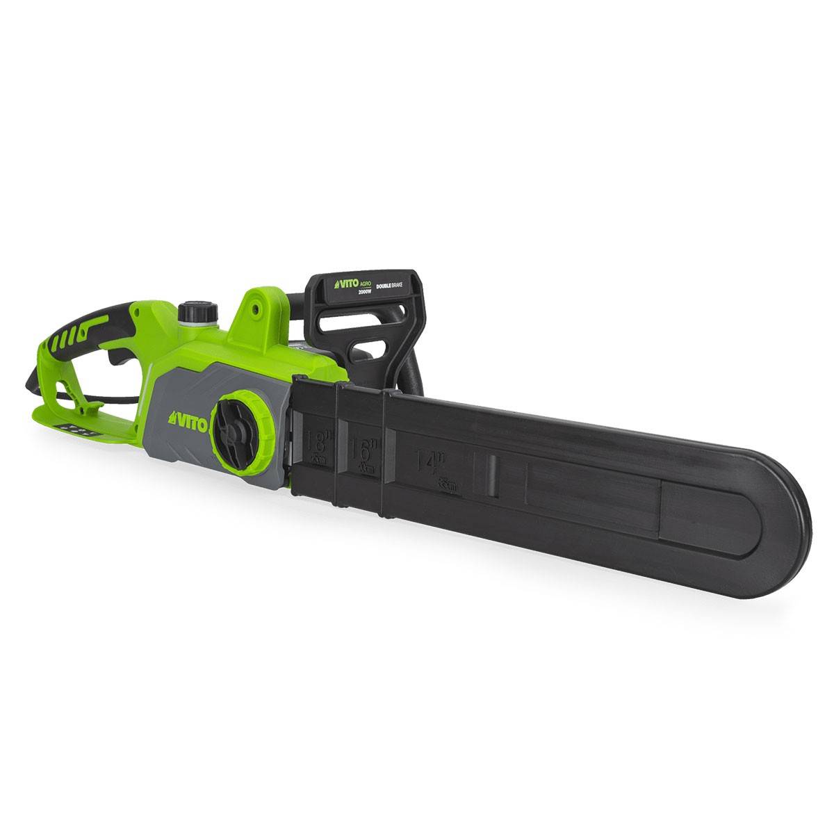 Tronçonneuse électrique 2000W Lame Guide oregon 455mm Frein automatique VITO - Image 5