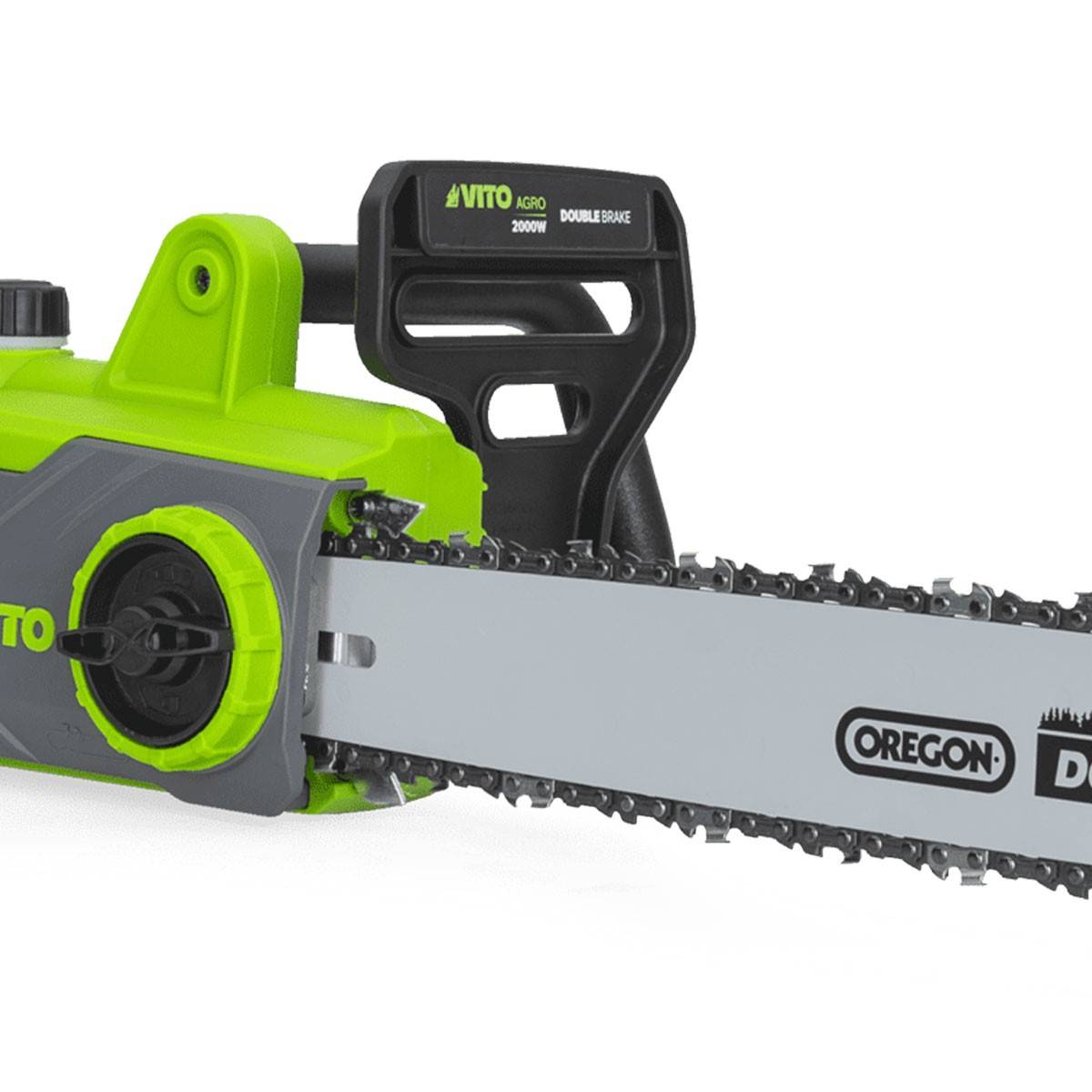Tronçonneuse électrique 2000W Lame Guide oregon 455mm Frein automatique VITO - Image 4