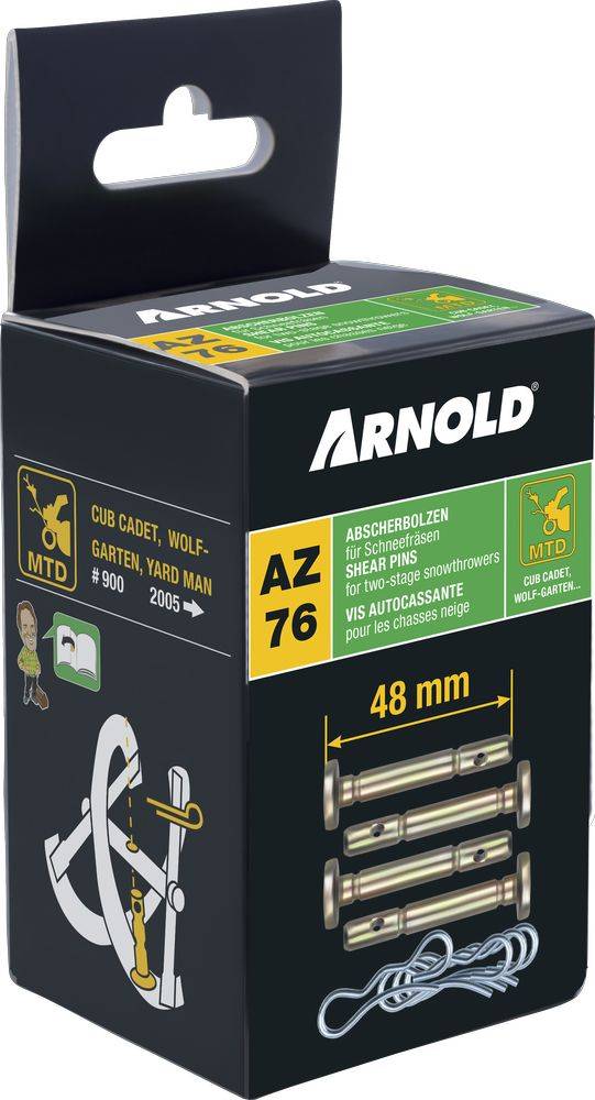 Arnold - Vis Autocassantes Pour Les Chasses Neige Arnold - Imagen 1