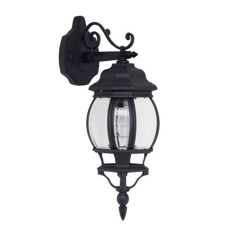 Brilliant - Brilliant - Istria Applique Exterieure - Descendante - Coloris Noir - Aluminium/verre E27 1x60w - Imagen 2