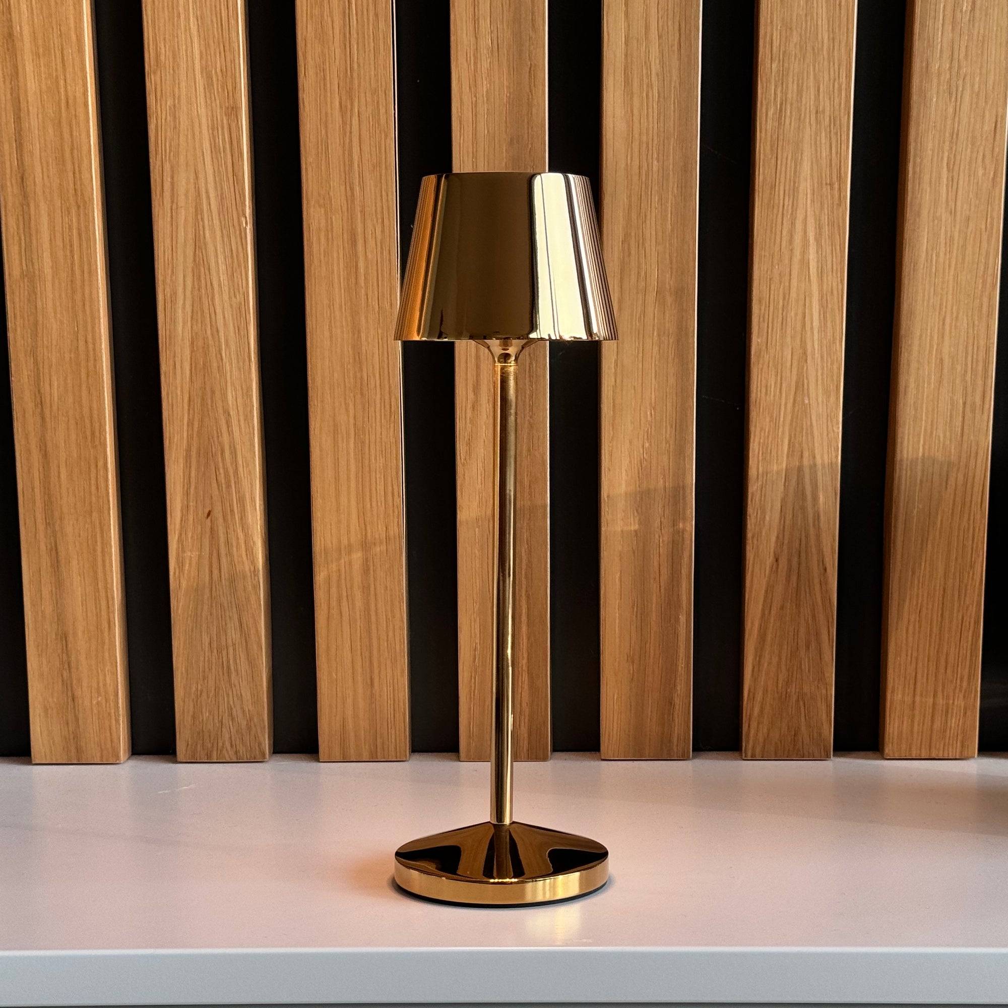 Lumisky - Lampe de table sans fil EMILY Or H25cm - Imagen 9