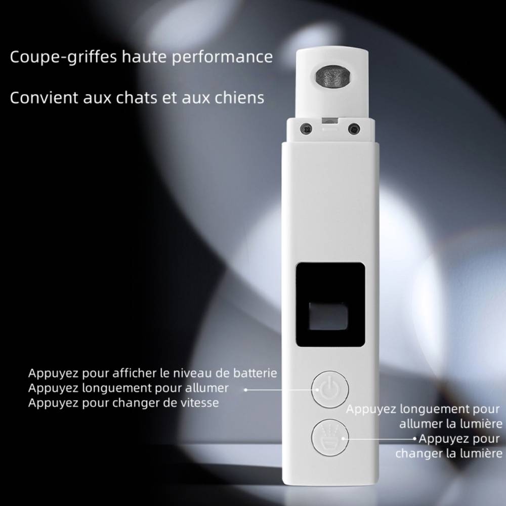 MCBOSON - Coupe ongles électrique rechargeable pour animaux - MCBOSON - Image 3
