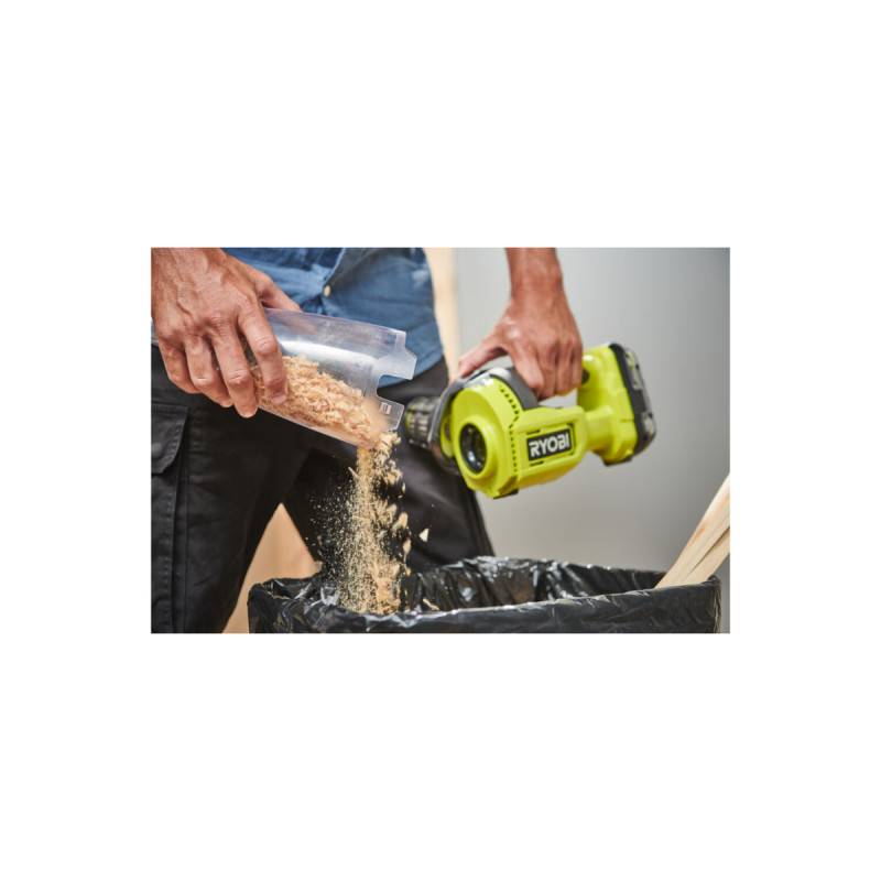 Ryobi - Aspirateur à main RYOBI - RHV18-0 - 18V One+ - 600ml - Sans batterie ni chargeur - Image 4