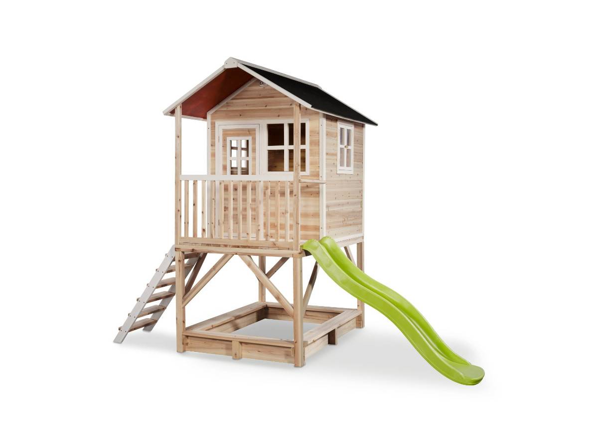 Exit Toys - Maisonnette en bois pour enfants Loft 500 Naturel - Exit Toys - Imagen 1
