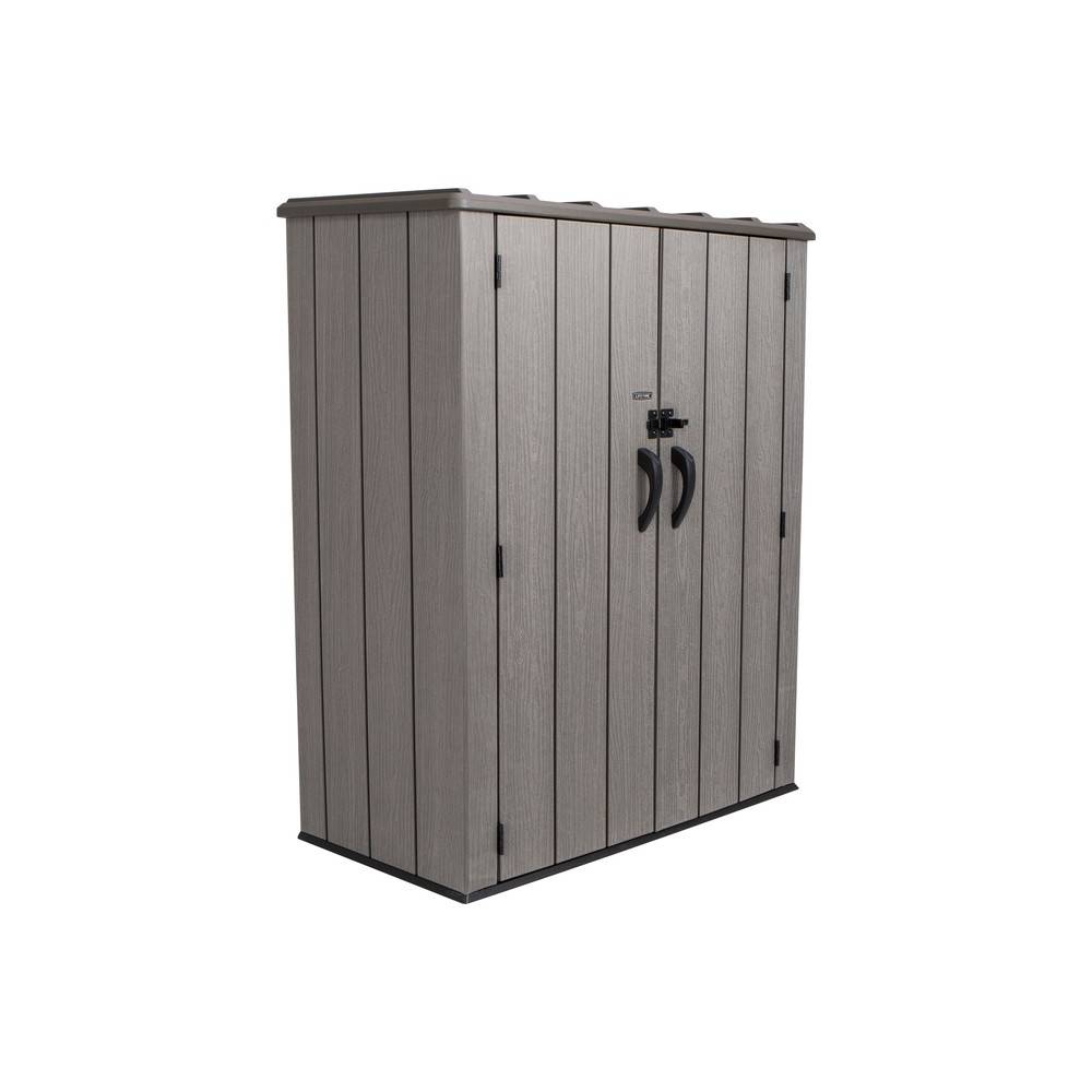 Habrita - Armoire de rangement 1,94m3 - résine imitation bois Habrita - Imagen 1