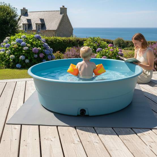 Piscine pour enfants 500l - plast'up rotomoulage - Image 4