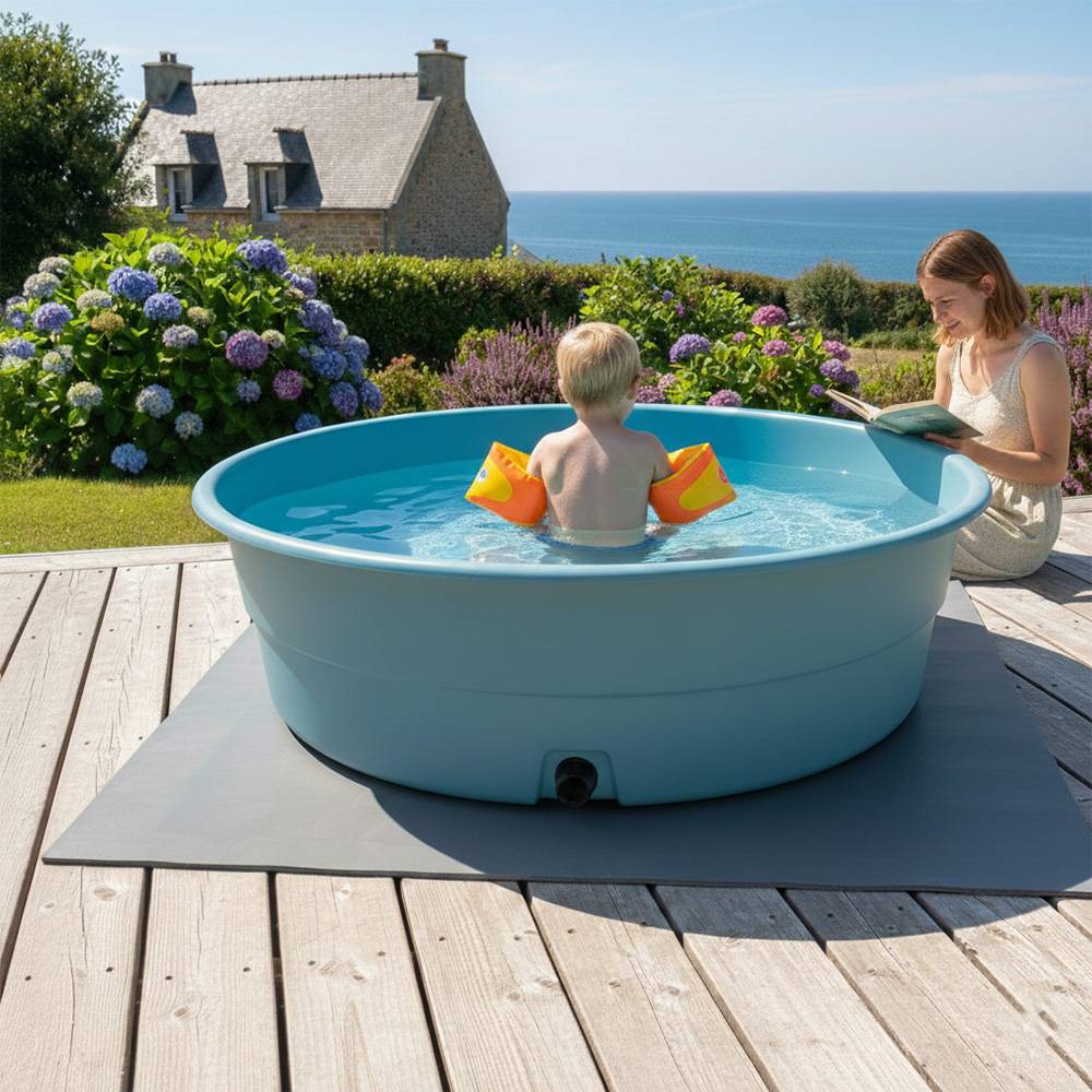 Piscine pour enfants 500l - plast'up rotomoulage - Imagen 4