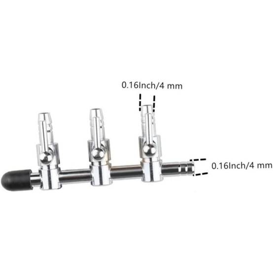 Lot de 2 valves 4 voies pour aquarium - Lytech - Image 4