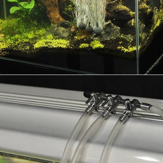 Lot de 2 valves 4 voies pour aquarium - Lytech - Image 3