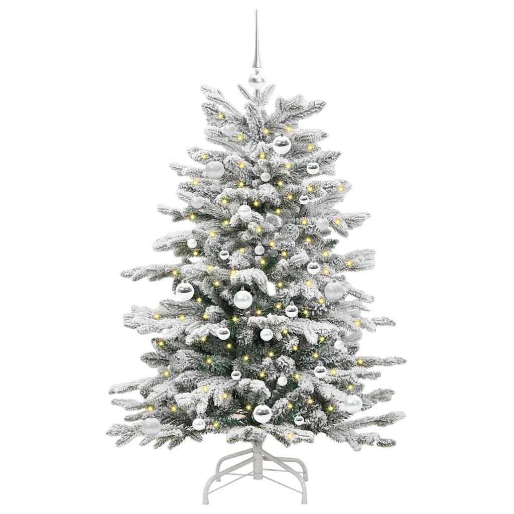 ComfortXL - Décoration de Noël : Sapin Artificiel Blanc 150 cm Complet avec Éclairage LED – ComfortXL Outdoor Living - Image 3