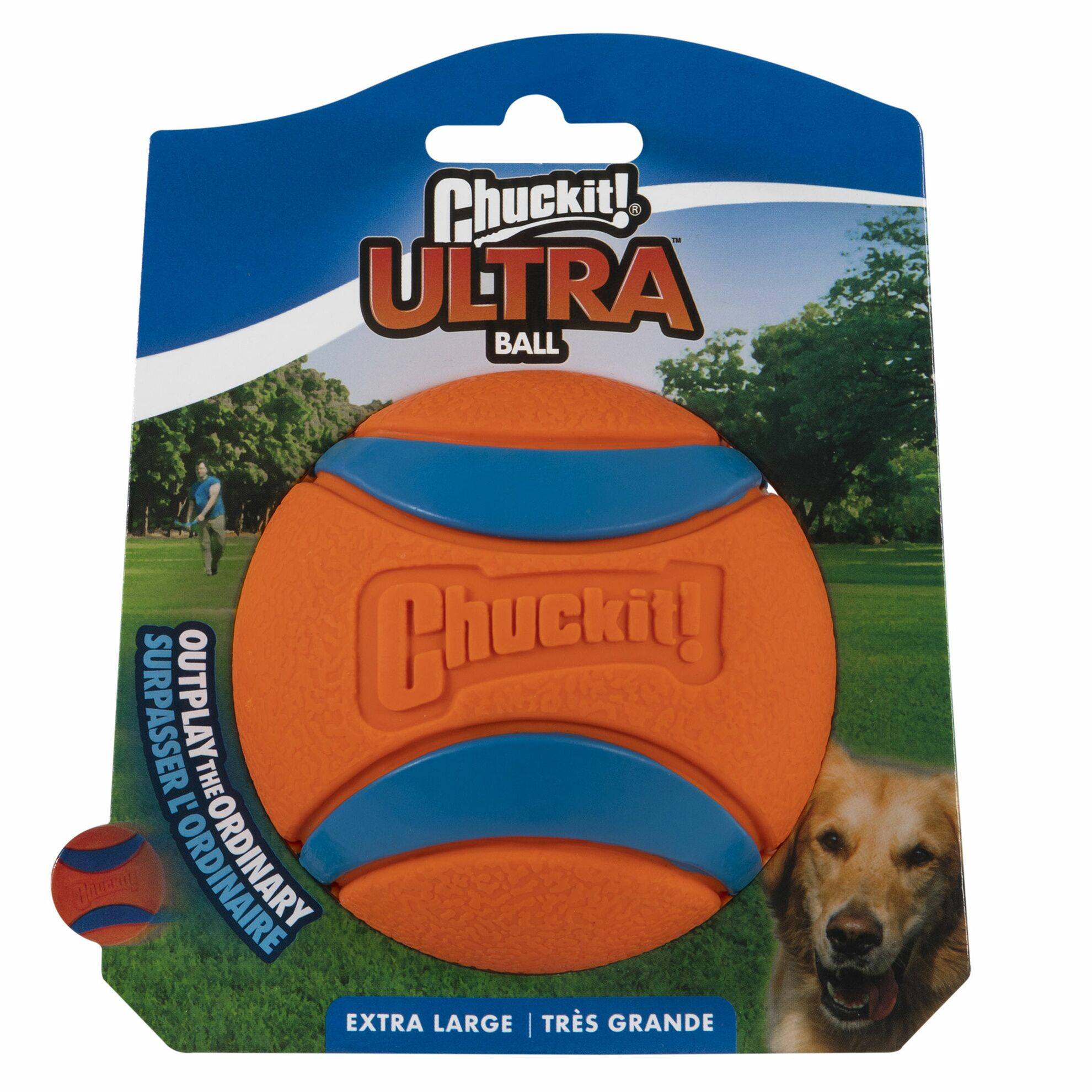 Balle Chuckit - à l'unité : Taille XL - 8.5 cm CHUCK IT