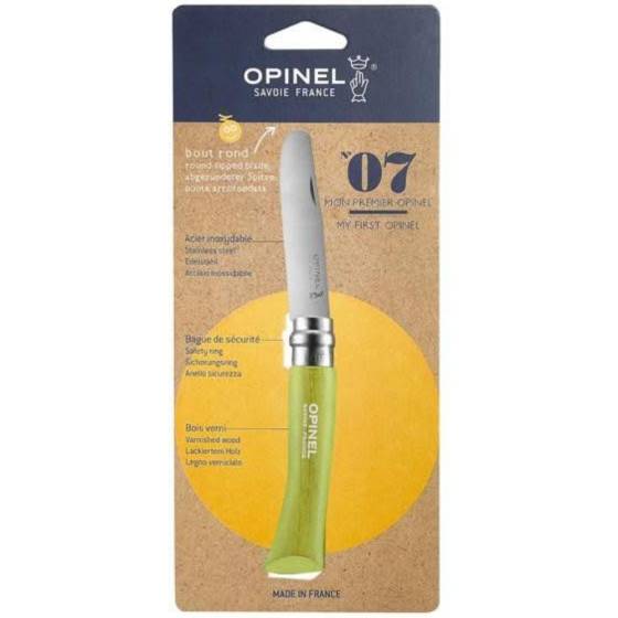 Opinel - Opinel - Mon premier Opinel n°7 - Vert pomme