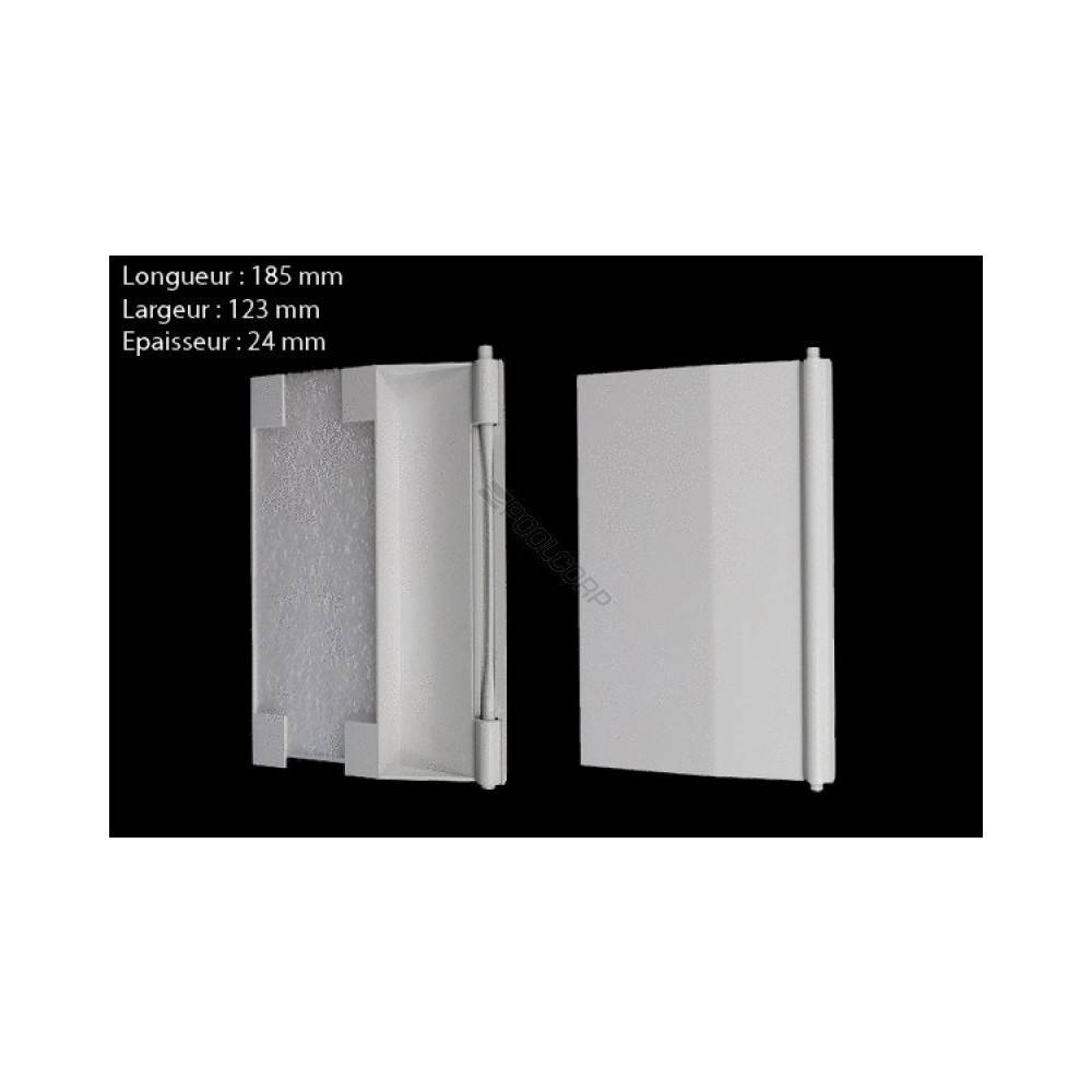 Volet de skimmer compatible pour Pentair - blanc G-SKI-WEIR - Imagen 2