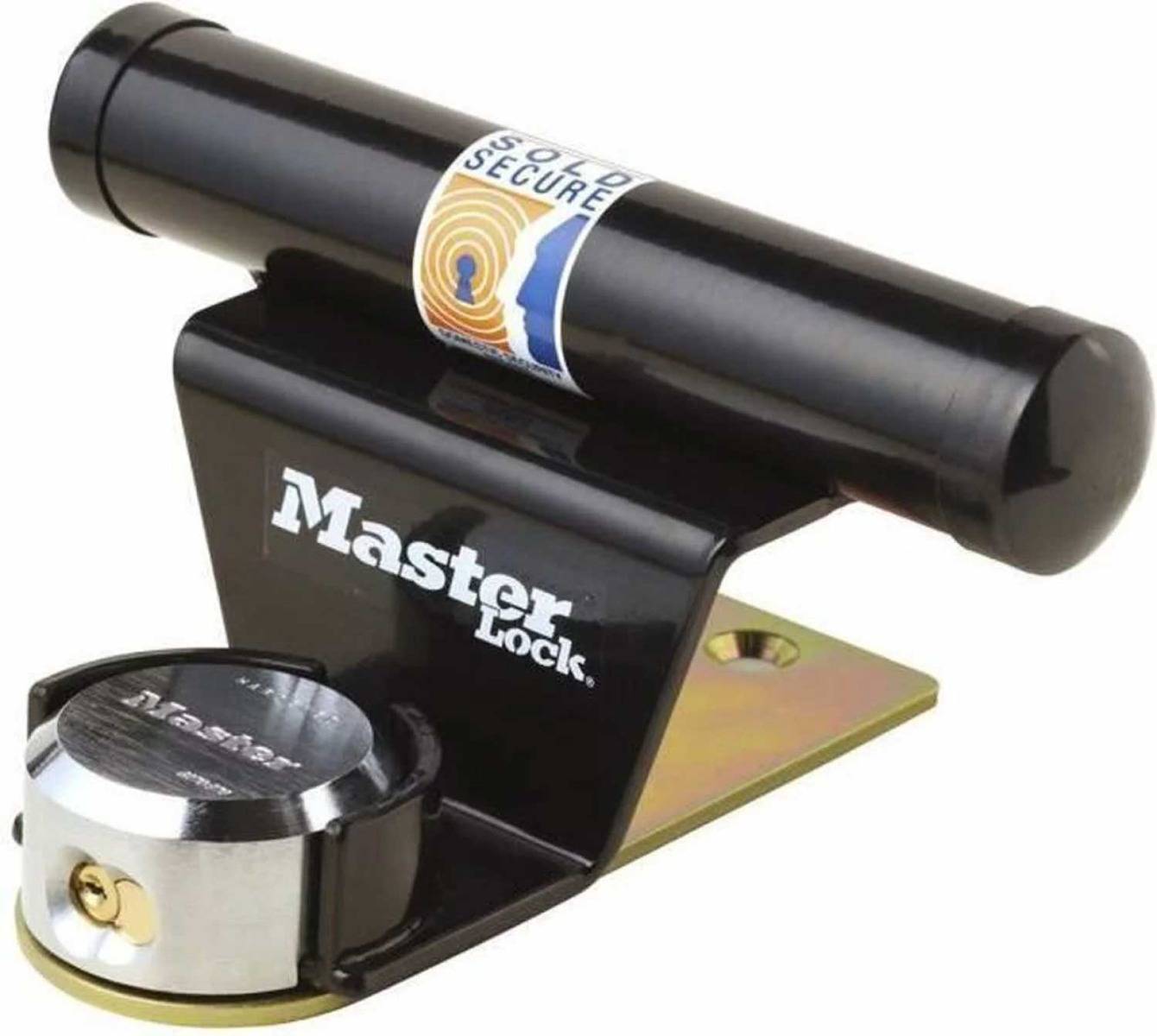 Masterlock - Kit antivol pour porte de garage MASTERLOCK cadenas à anse cachée de 71 mm + barre de fixation + kit de montage inclus - 1488EURDAT
