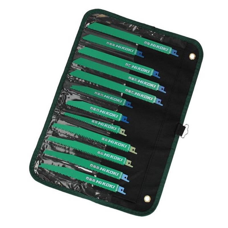 Pochette 12 lames de scie sabre - HIKOKI - 752049 - (752016- 017x2- 014- 019- 030- 033x2- 024x2- 018x2) Hikoki - Imagen 1
