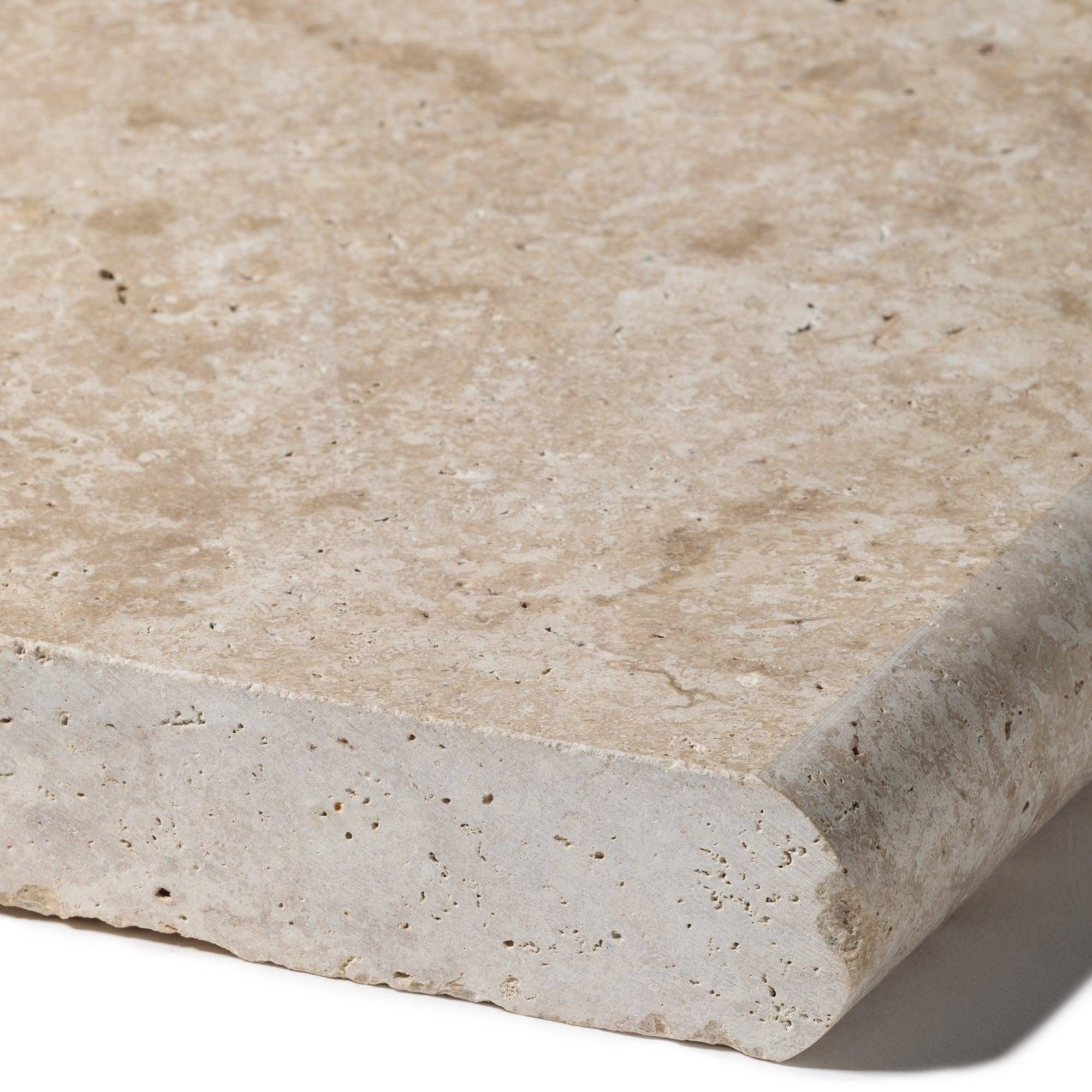 Bordure de jardin Travertin Beige Nuancé 61x33x3 cm (à l'unité) - RO'MA NATURE - Image 3