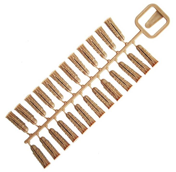 Cheville universelle polypropylène multi-matériaux haute densité 10X45 boîte de 100 - SCELL-IT - MUTP10 - Imagen 2