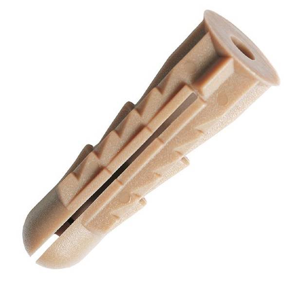 Cheville universelle polypropylène multi-matériaux haute densité 10X45 boîte de 100 - SCELL-IT - MUTP10 - Imagen 1