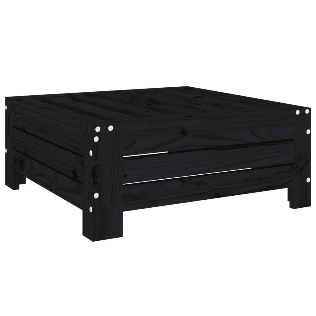 Vidaxl - Couvercle de base de parasol noir bois massif de pin vidaXL 825335 - Image 1