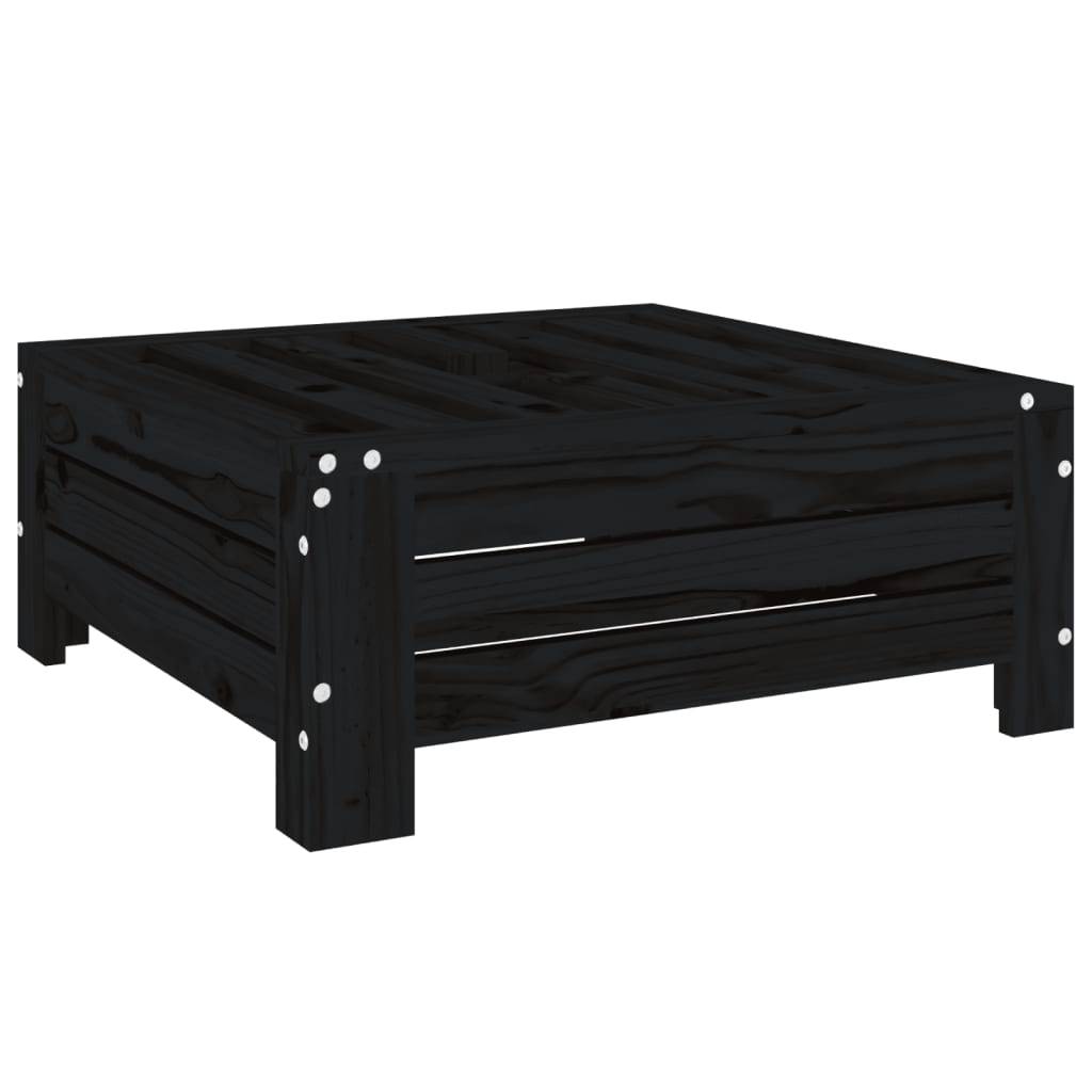 Vidaxl - Couvercle de base de parasol noir bois massif de pin vidaXL 825335 - Image 6