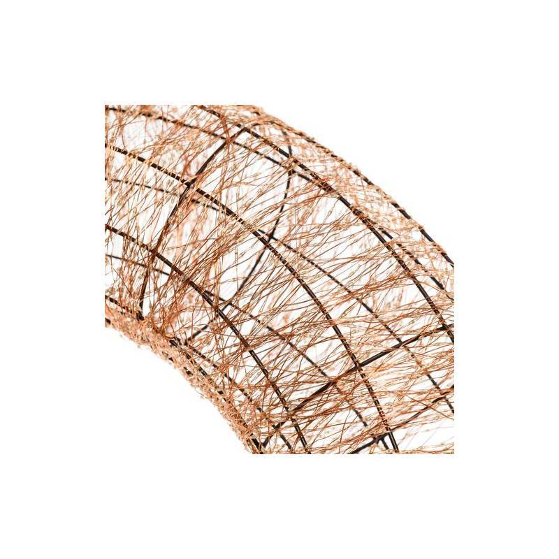 Lotti - Couronne Lumineuse géante 15000 leds multicolores scintillantes structure métal marron Lotti - Imagen 8