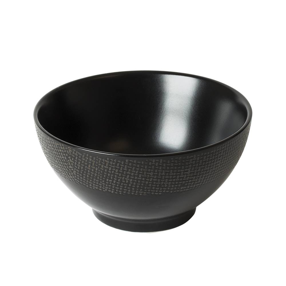Table Passion - Bol Vésuvio noir 14 cm (lot de 6) - Image 1