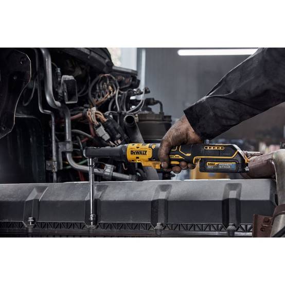 Clé à cliquet DEWALT XR 18V Brushless - Têtes interchangeables 1/4', 3/8' et porte-embout hexagonal 1/4' - DCF510N-XJ - Image 2