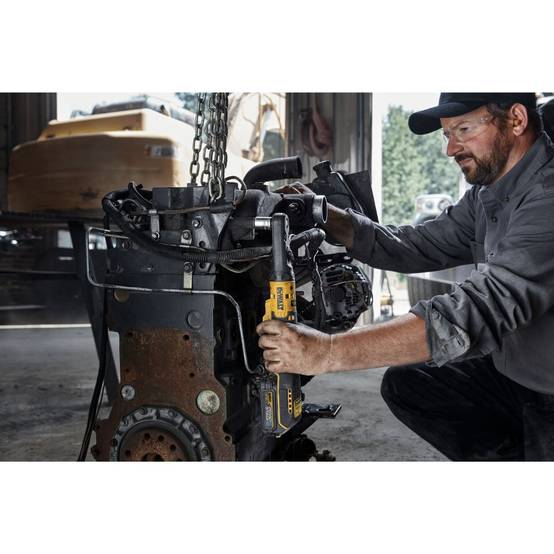 Clé à cliquet DEWALT XR 18V Brushless - Têtes interchangeables 1/4', 3/8' et porte-embout hexagonal 1/4' - DCF510N-XJ - Image 3