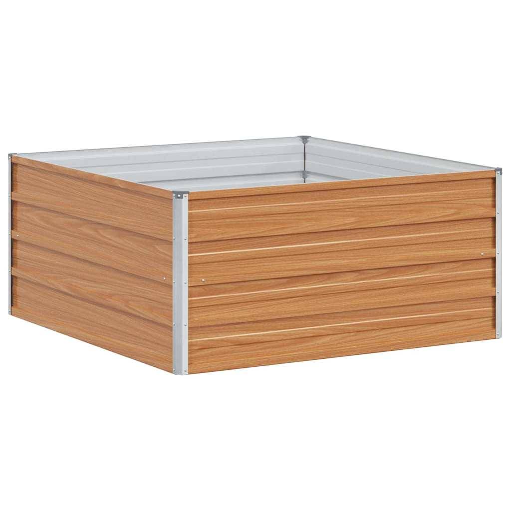 Prolenta Premium - Jardinière acier marron  100 x 100 x 45 cm  - Prolenta premium p323.6 - Image 7